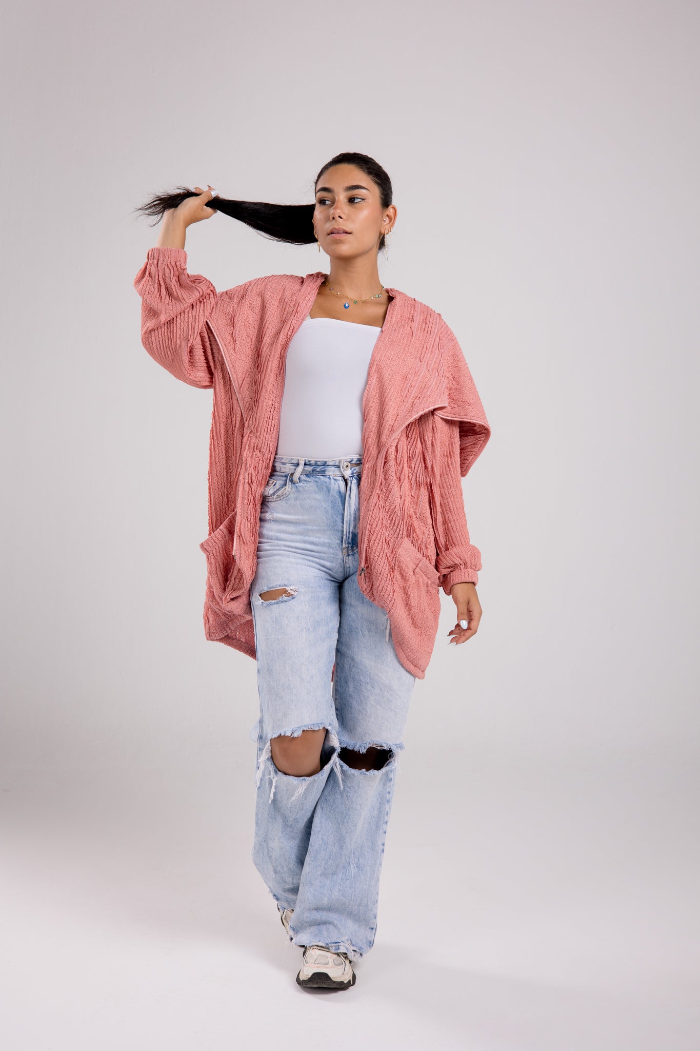 The ultimate jacket in pinky