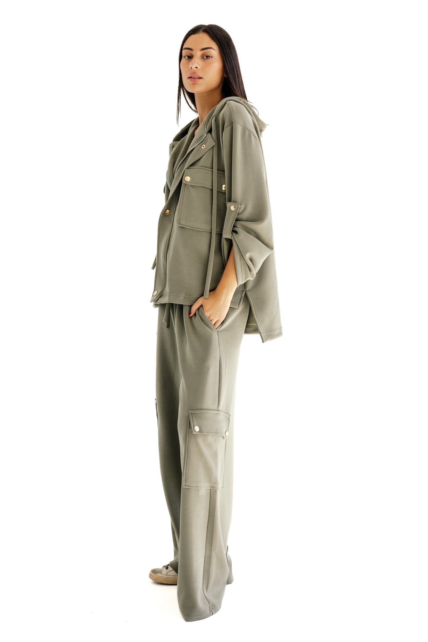 Goldline Utility set in Olive