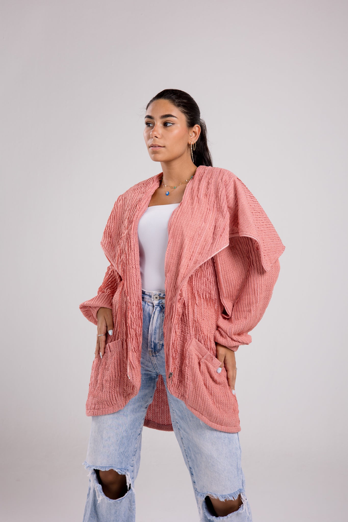 The ultimate jacket in pinky