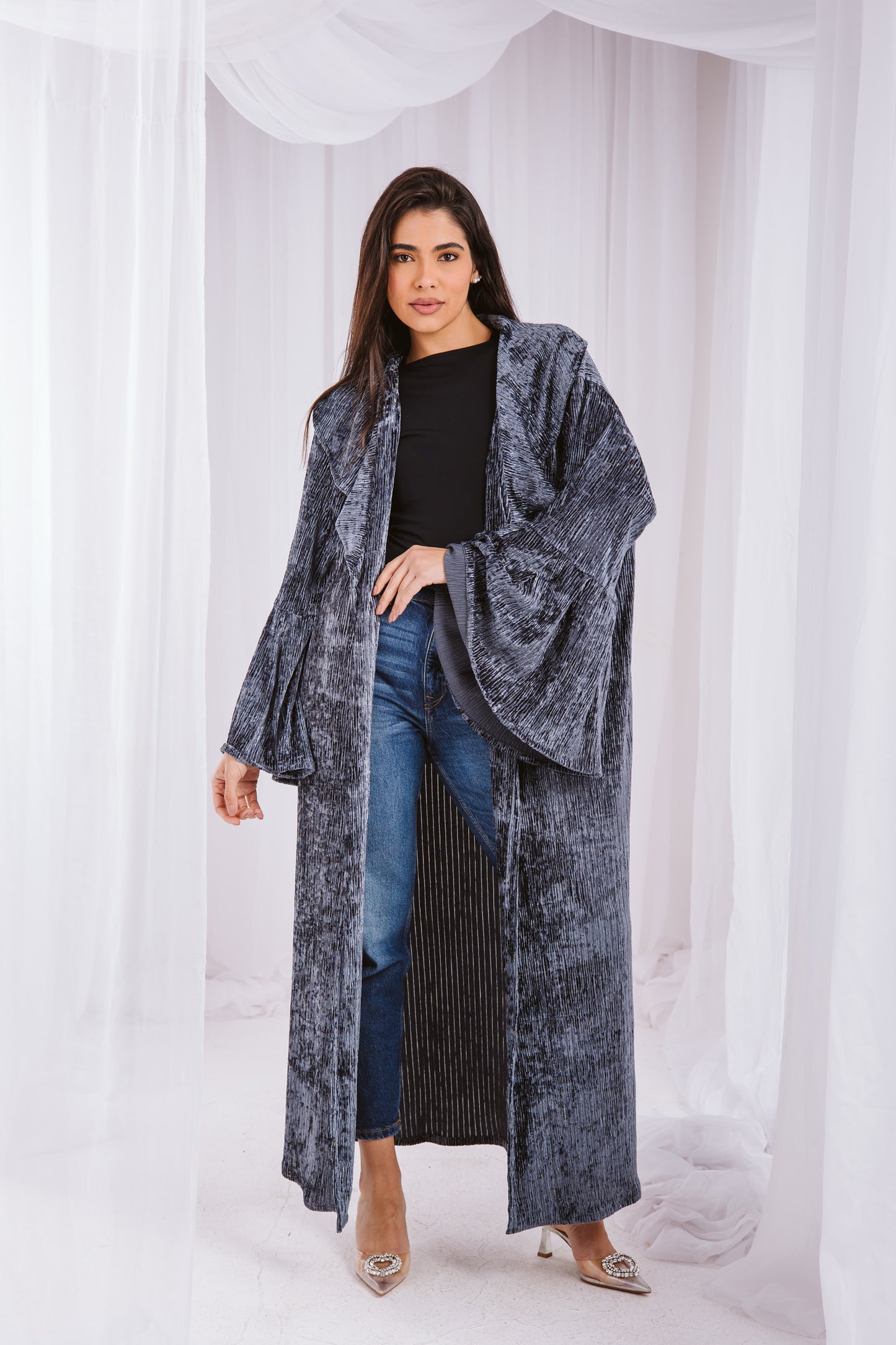 Urth kaftan in grey
