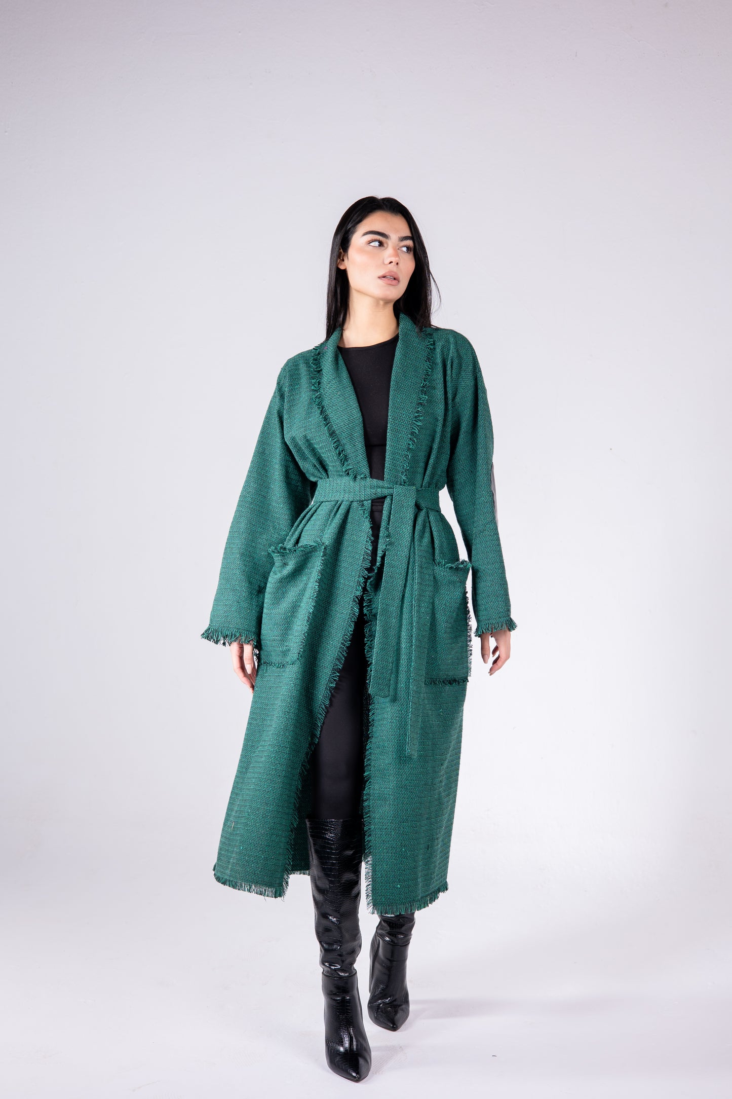 The eve manteau in green