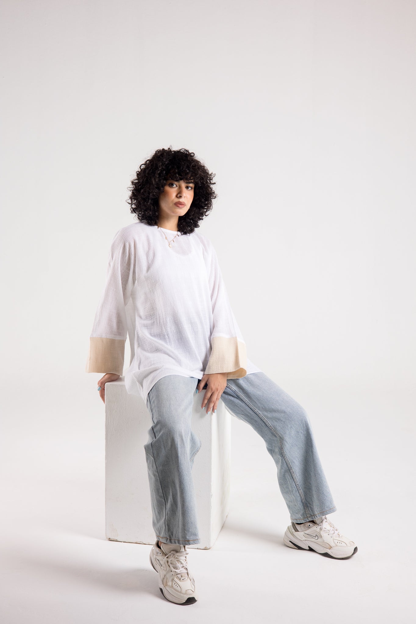 Put me on shirt in white