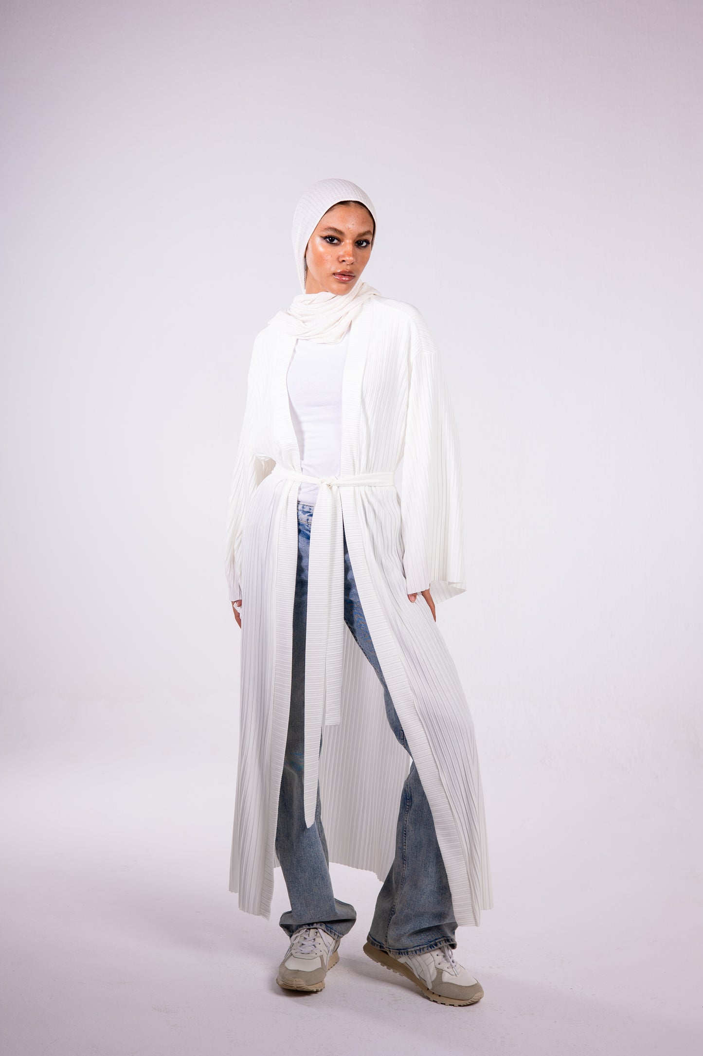 Dress me kimono in white