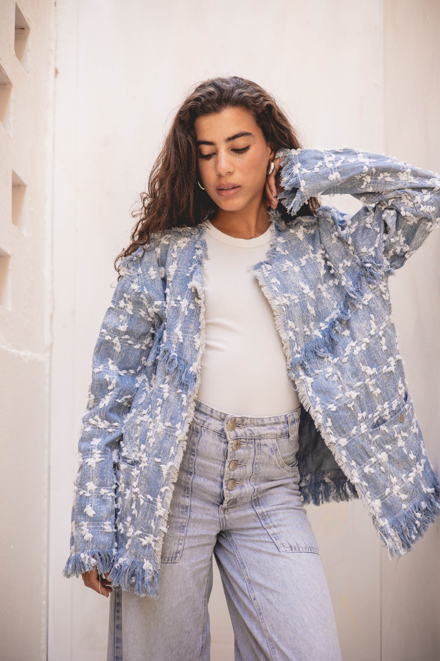 Skyline fringe jacket