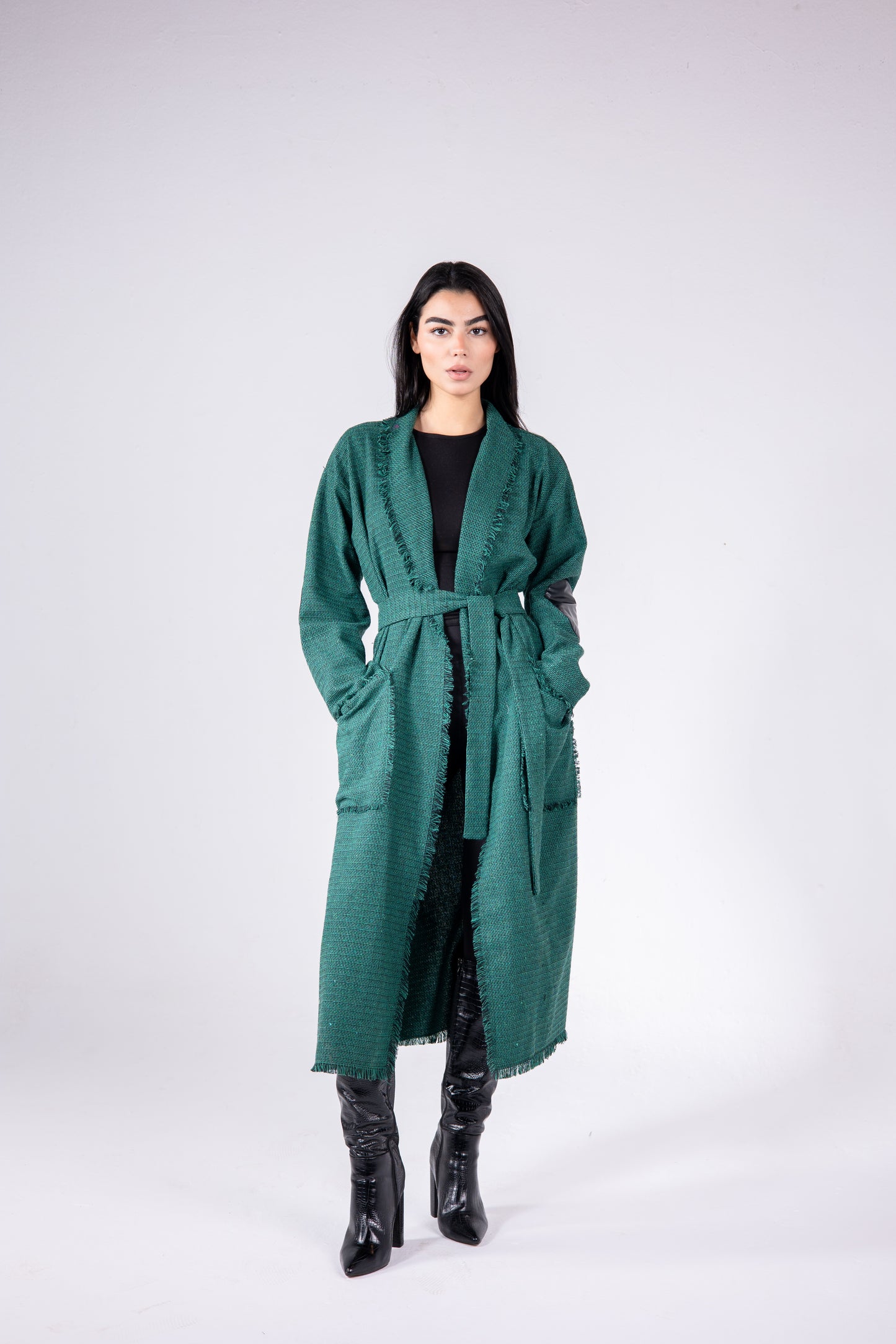The eve manteau in green