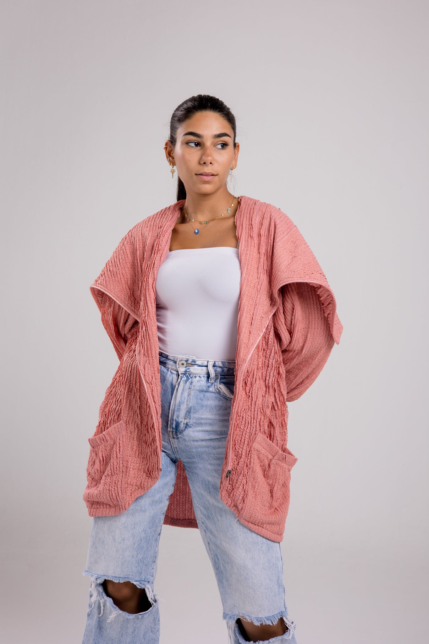 The ultimate jacket in pinky