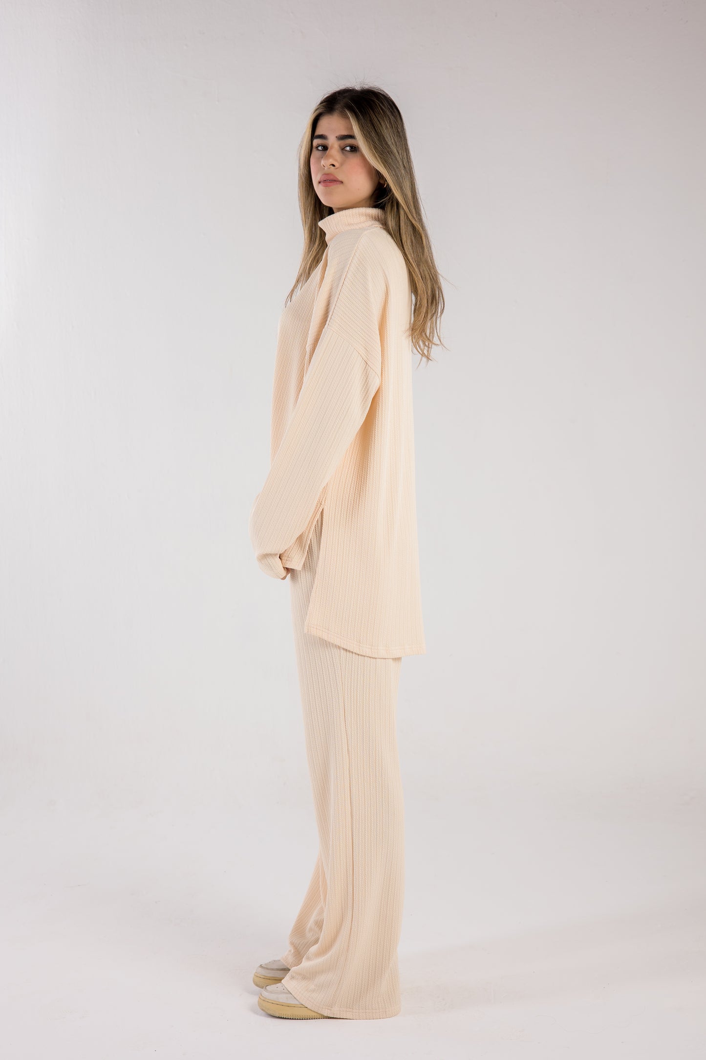 Roma trecco set in cream