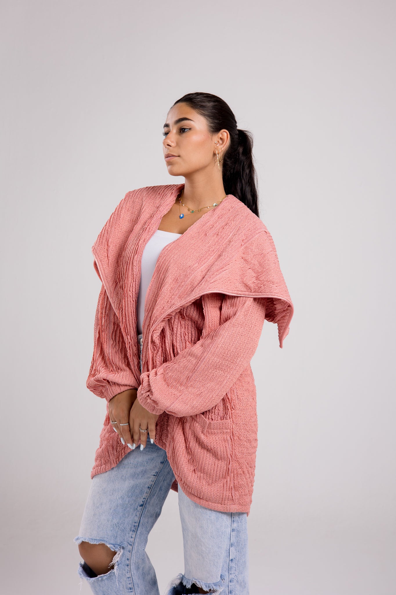 The ultimate jacket in pinky