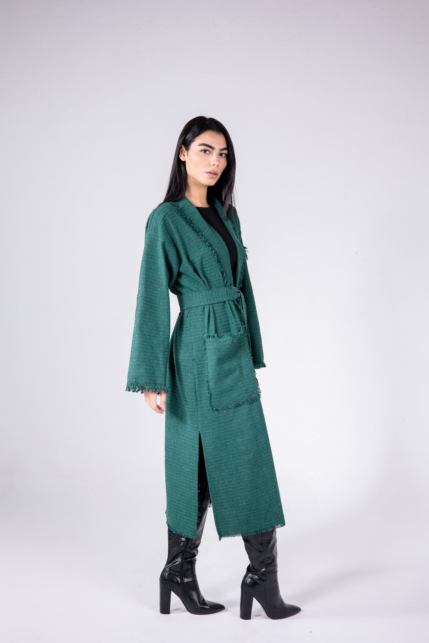 The eve manteau in green
