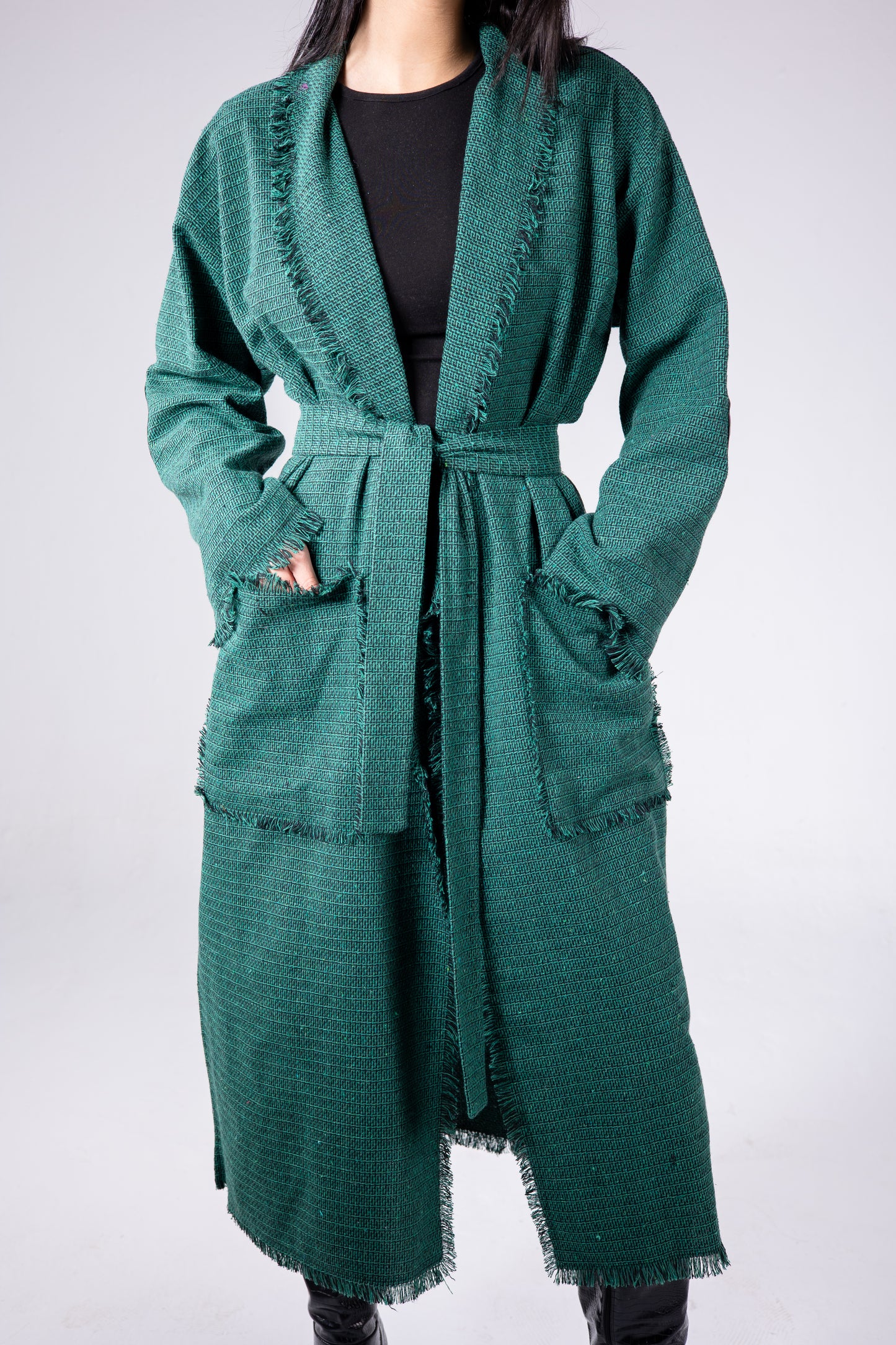 The eve manteau in green