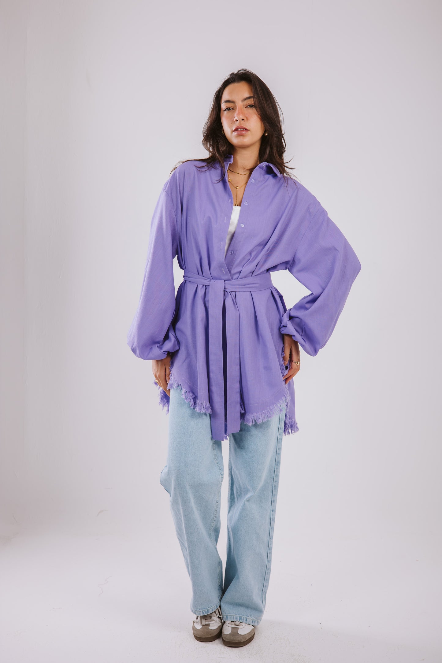 Kokta chemise in Lilac