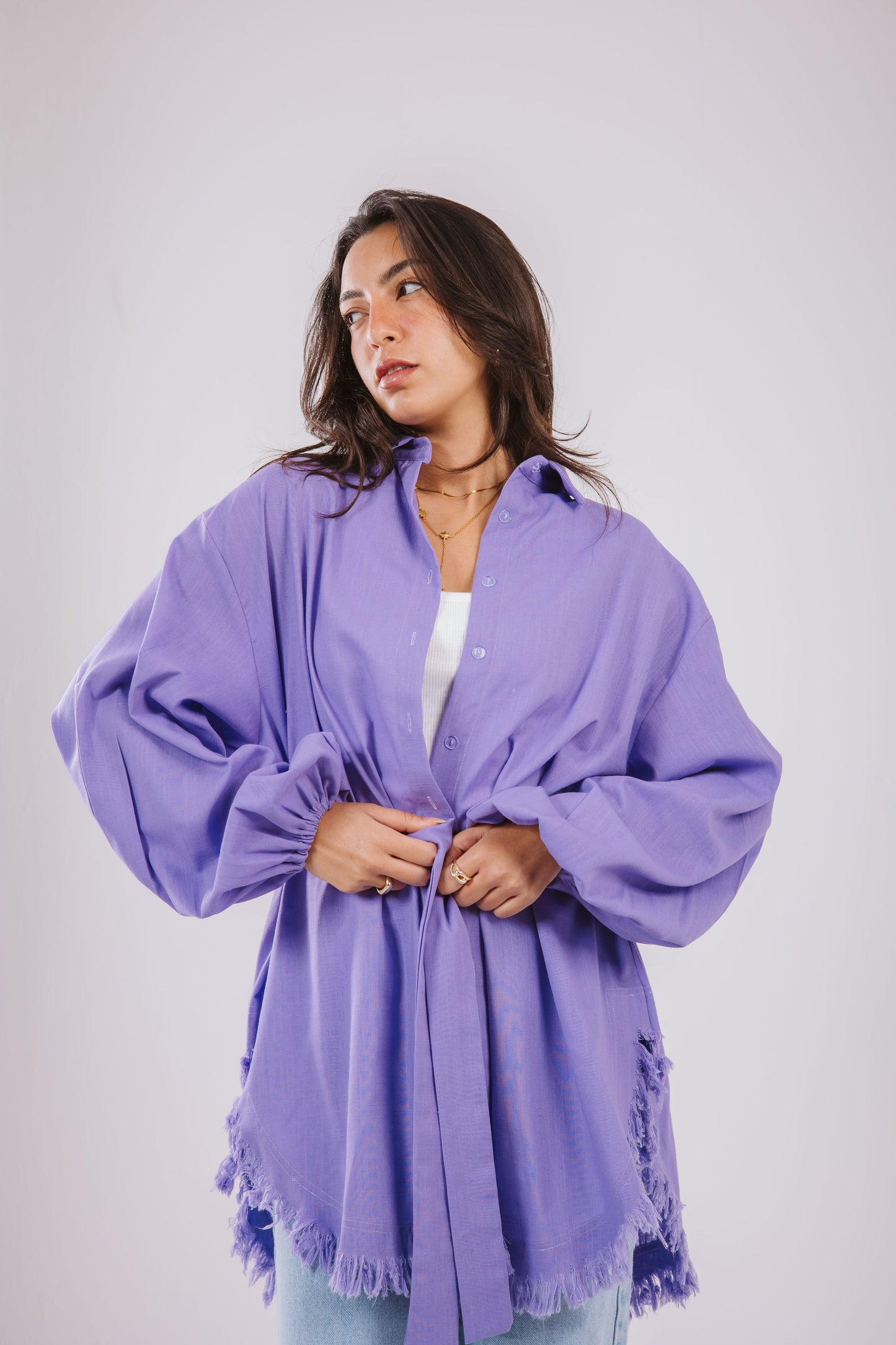 Kokta chemise in Lilac