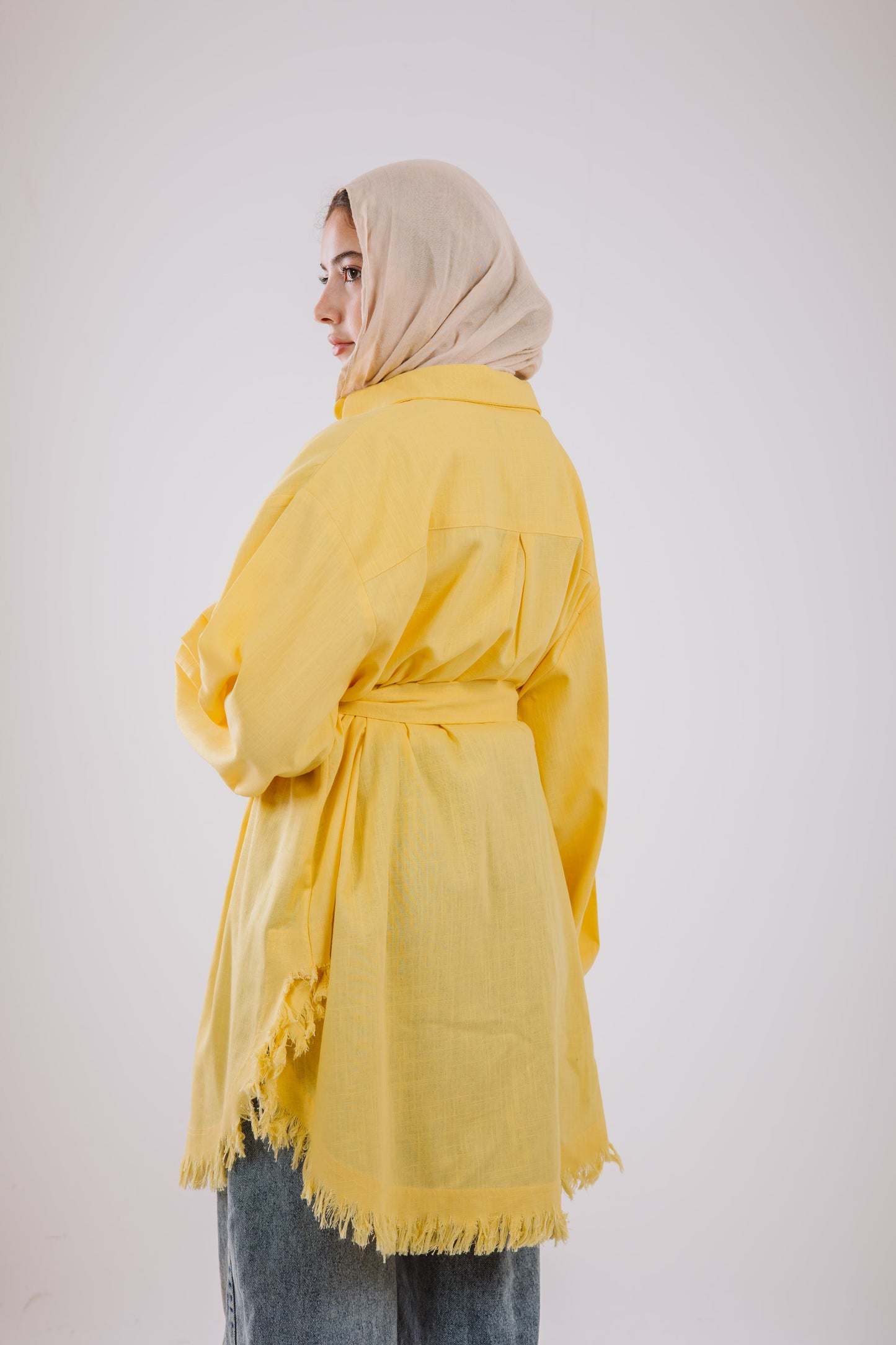 Kokta chemise in bright yellow