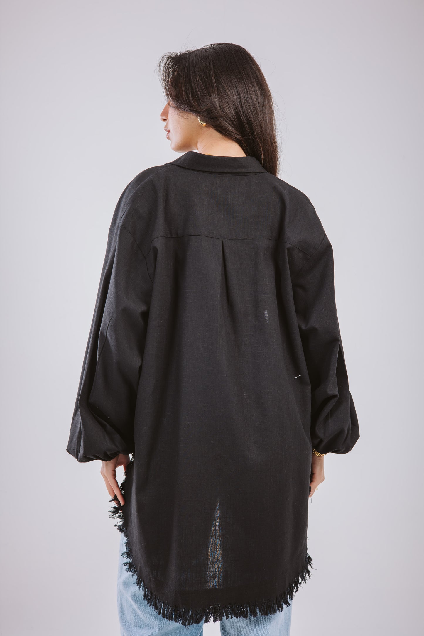 Kokta chemise in black