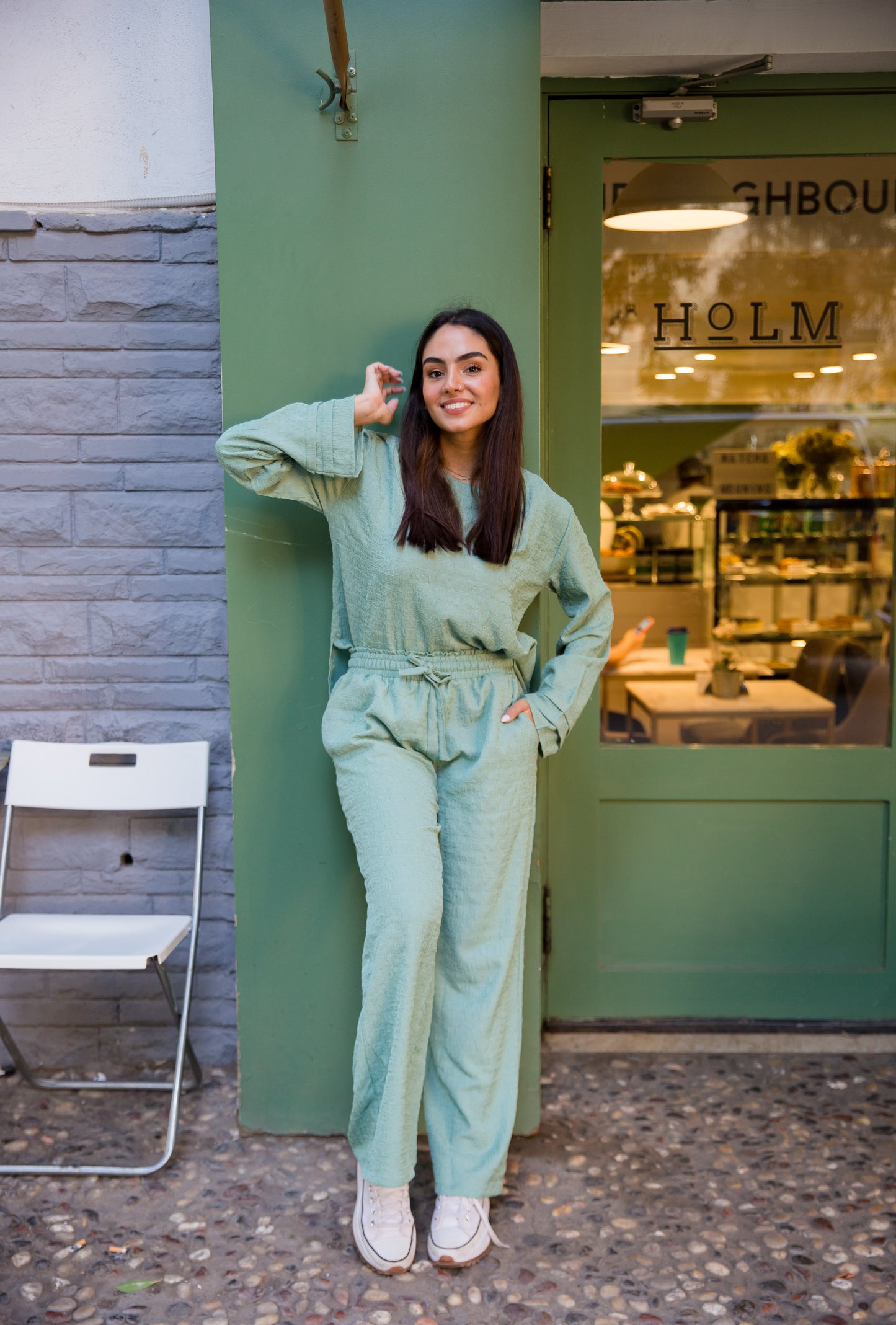 Easy to wear set in mint
