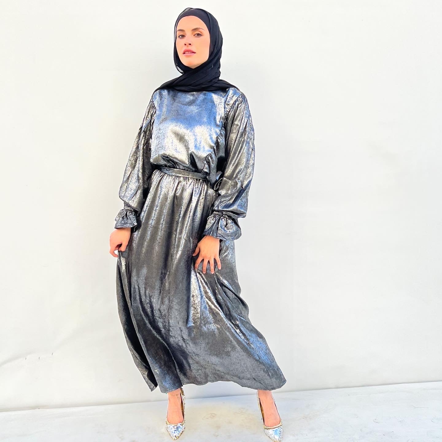 Black-Silver GOLIVA dress