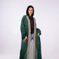 The crescent kaftan in green