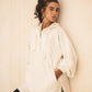 Core zip breezy top in white