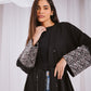 Zahra kaftan in black