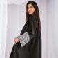Zahra kaftan in black