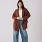 Not so serious blazer in brown.