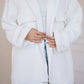 Bubble jacket in white