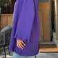 Fringe top in purple