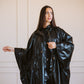 Waterproof coat in black