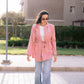 Linea blazer in pink