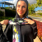 The floral scarf