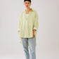 Airy chemise in lime