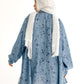 Floral linen chemise