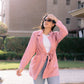 Linea blazer in pink