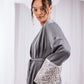 Zahra kaftan in grey