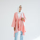 Sunny Asymmetrical kimono in pink