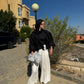 Wide leg pants in beige