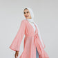 Sunny Asymmetrical kimono in pink