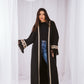 Black goldenia kaftan
