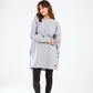 Sporty look top in grey