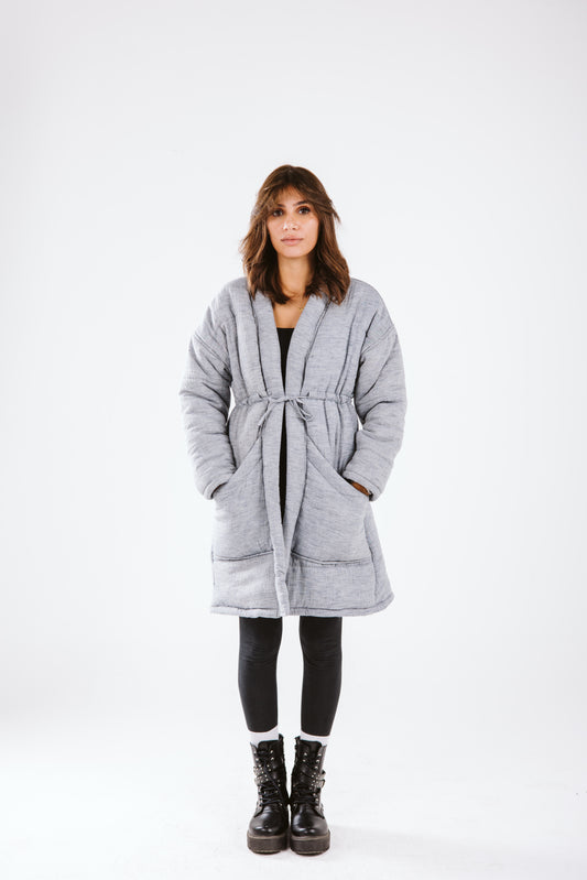 Daisy coat in grey