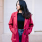 Linea blazer in maroon