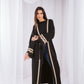 Black goldenia kaftan