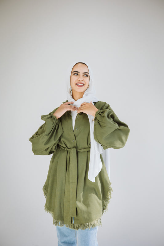 Olive kokta chemise