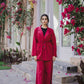 Linea blazer set in maroon