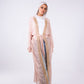 The crescent kaftan in powder pink