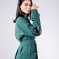 The eve manteau in green