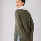 Lana knit top in olive