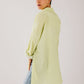 Airy chemise in lime