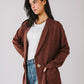 Not so serious blazer in brown.