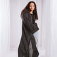 Knit cardigan in black